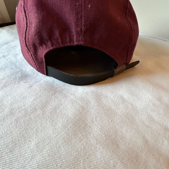 Vintage-Style A.I. Inc. "Indians" Hat - Maroon Snapback - Picture 3 of 8